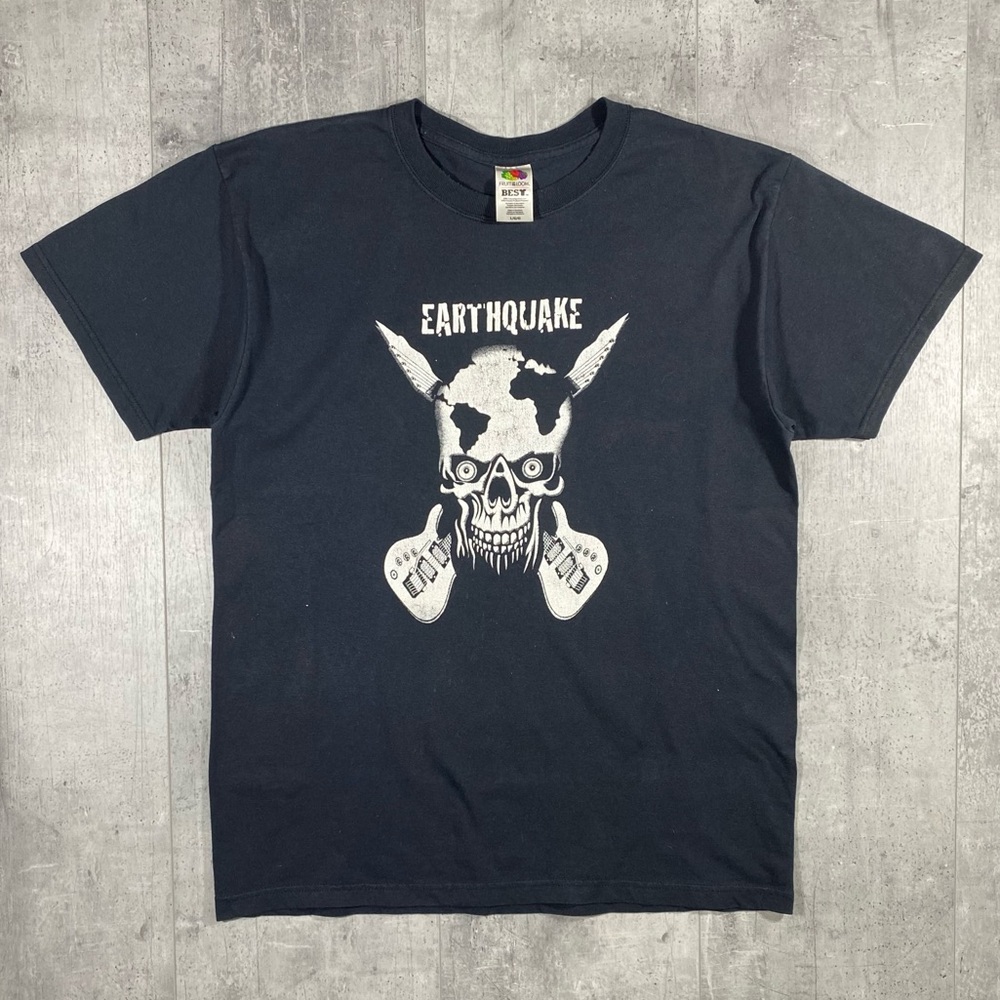 Earthquake Punk Band Tee Shirt